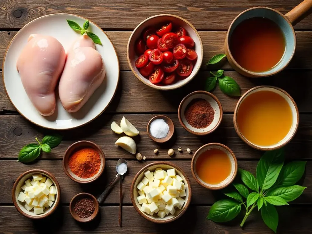 Marry Me Chicken Crock Pot ingredients