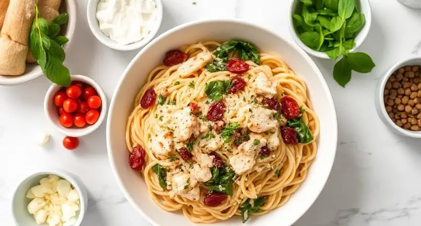 Marry Me Chicken Pasta