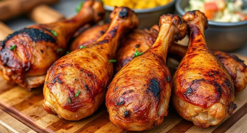 Smoked Chicken Legs